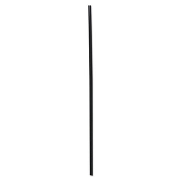 Boardwalk® Cocktail Straws, 8", Polypropylene, Black, 5,000-carton freeshipping - TVN Wholesale